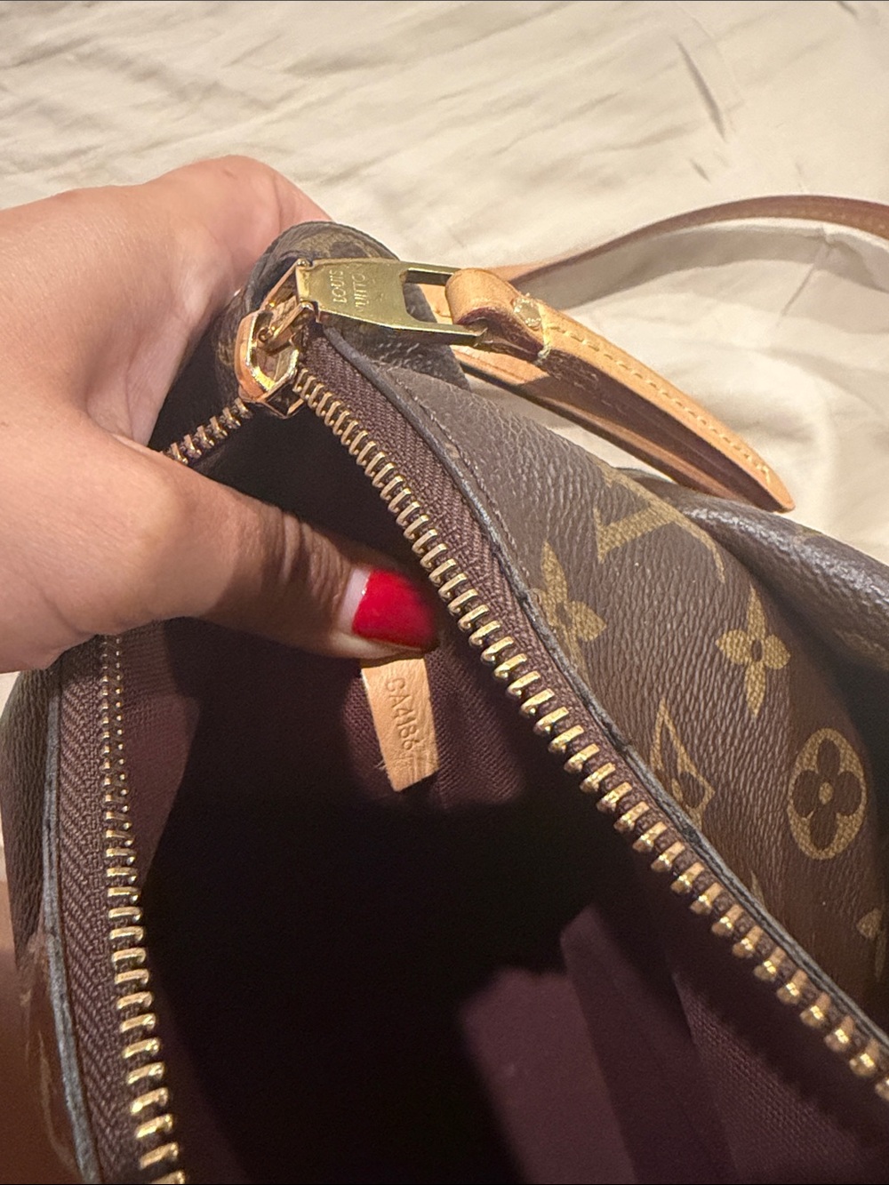 🤎Louis Vuitton crossbody bag LV Monogram bum bag zip messenger bag travel bag - Picture 8 of 17